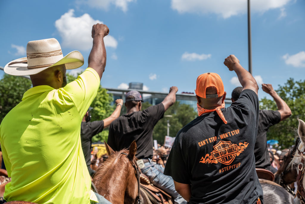 George Floyd's Family Joins March To Honor Him In Houston