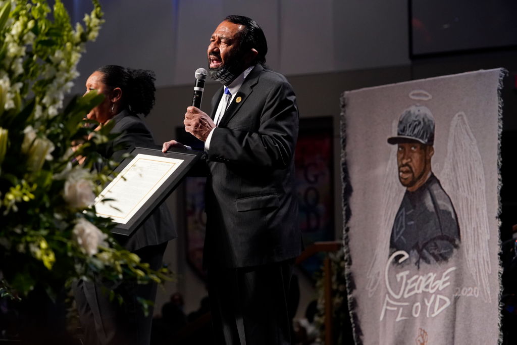 Private Funeral For George Floyd Takes Place In Houston