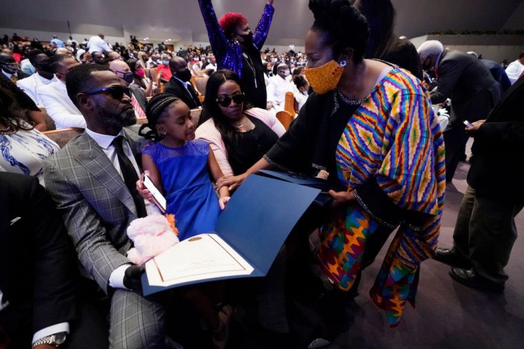 Congresswoman Shelia Jackson-Lee & Stephen Jackson