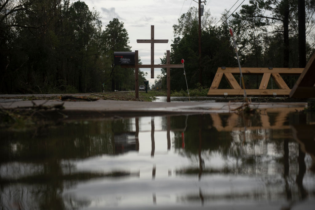 Aftermath of Hurricane Laura
