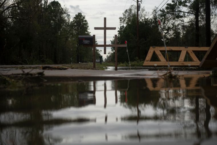 Aftermath of Hurricane Laura