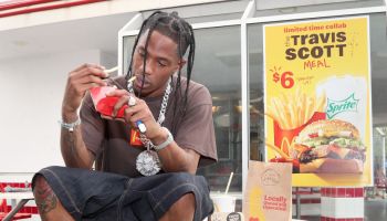 Travis Scott Surprises crew and customers at McDonald's for the Launch of The Travis Scott Meal