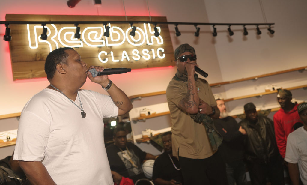 Juvenile and Mannie Fresh launch the New Reebok Workout Low Sneaker Politics x Humidity Skate Shop