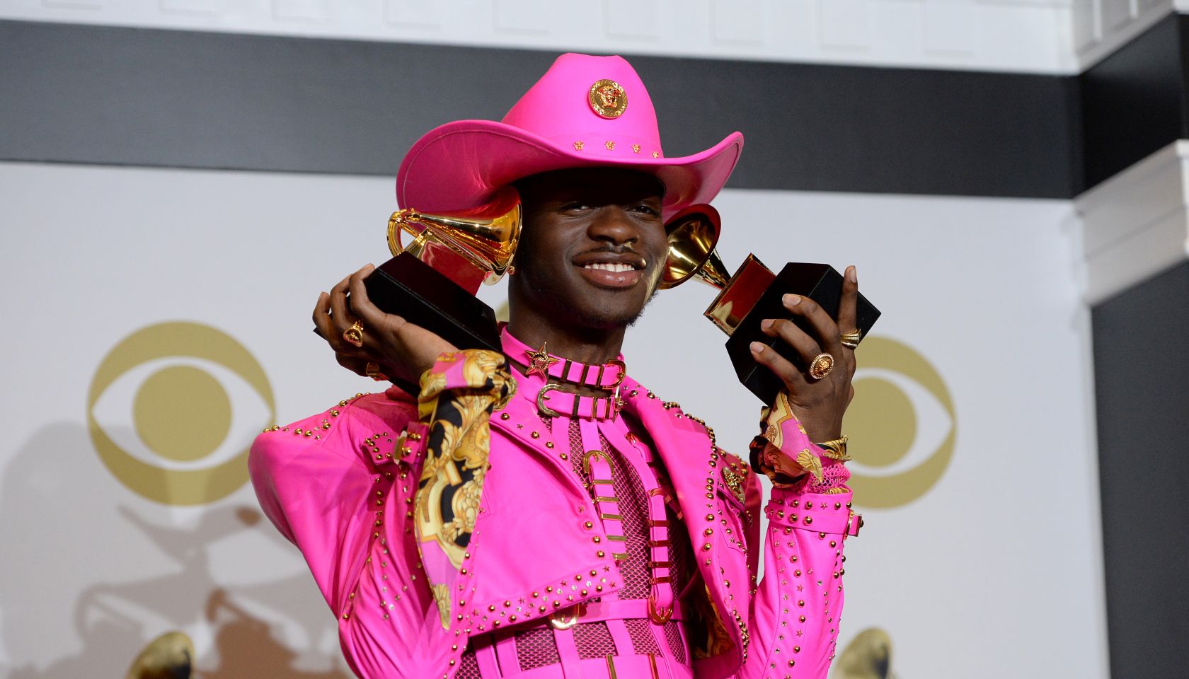 Lil Nas X Celebrates Grammy Win