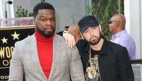 Curtis "50 Cent" Jackson is honored with a star on the Hollywood Walk of Fame
