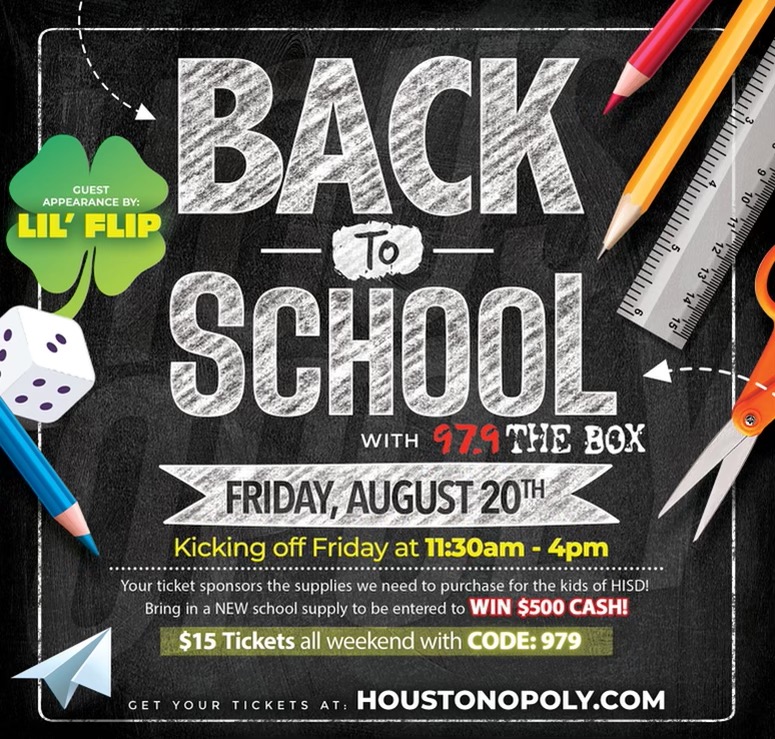 Lil Flip Back To School Event