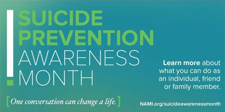 Suicide Prevention Month Graphics