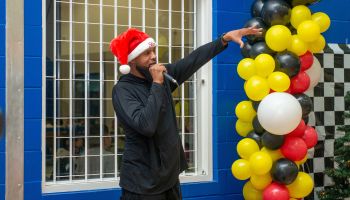 Slim Thug and Checkers Holiday Surprise at Boys & Girls Club