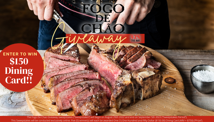 Fogo De Chao Giveaway August 2022