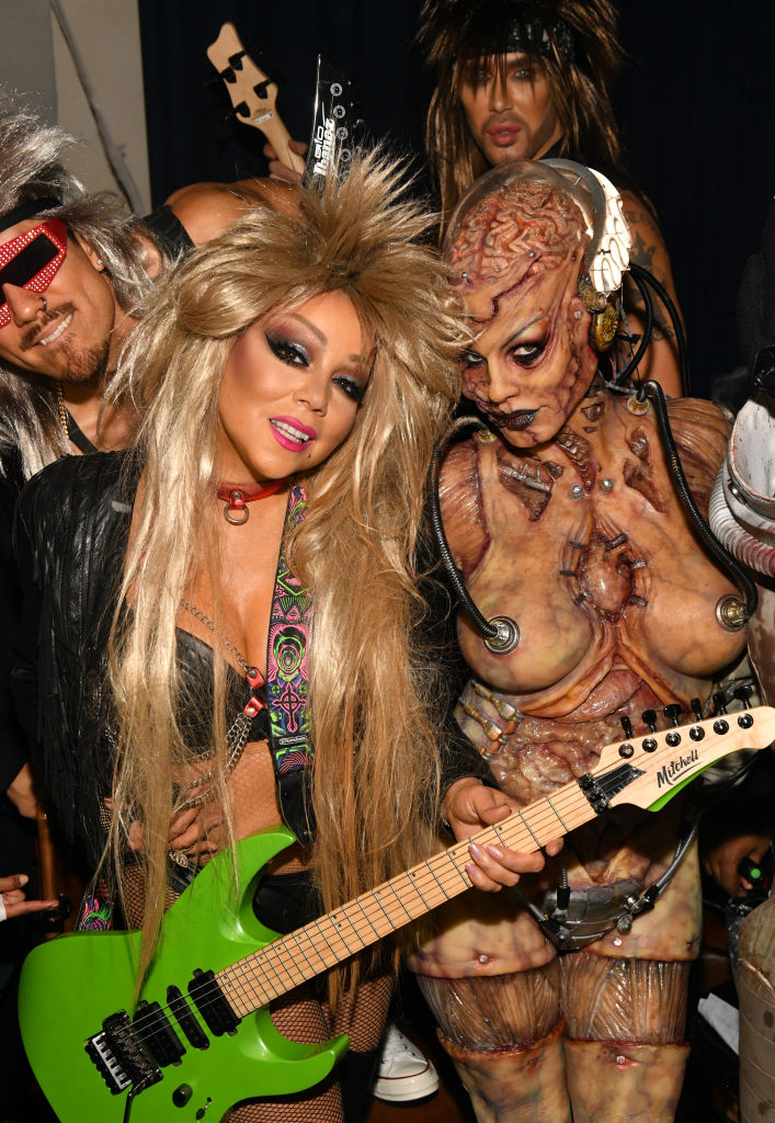 Mariah Carey and Heidi Klum at Klum's 2019 Halloween Party