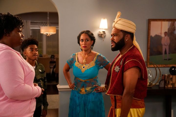 "Black-ish" Season Six saw Tracee Ellis Ross and Anthony Anderson Dress as Princess Jasmine & Aladdin