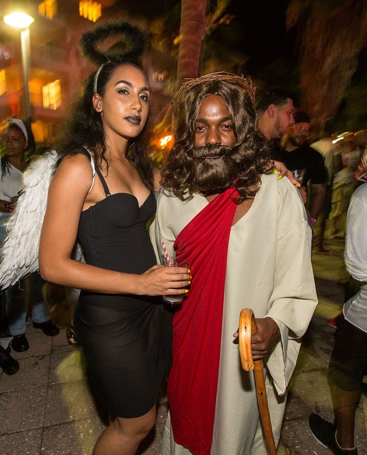 That's Kendrick Lamar as Moses at a 2014 party in Puerto Rico