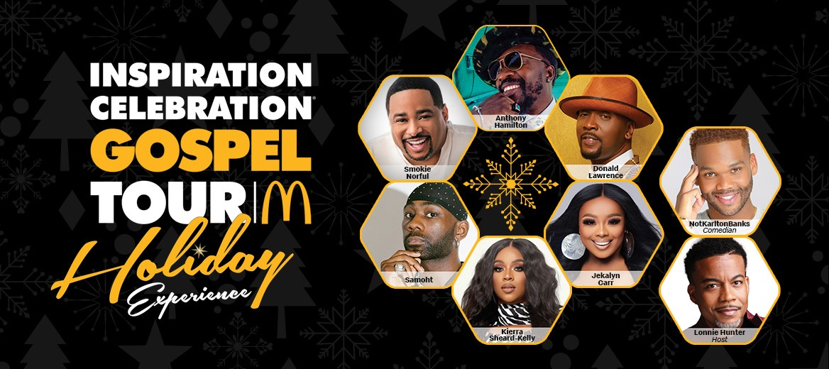 McDonald's Inspiration Celebration Gospel Tour Friday Dec 2nd