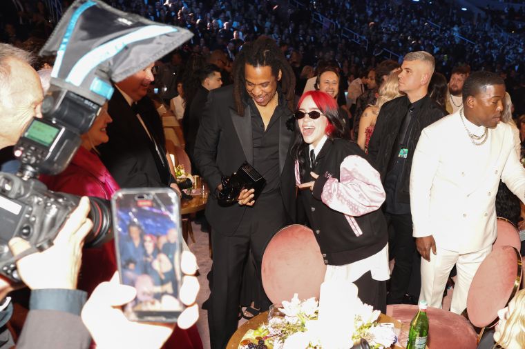 Jay-Z and Billie Eilish
