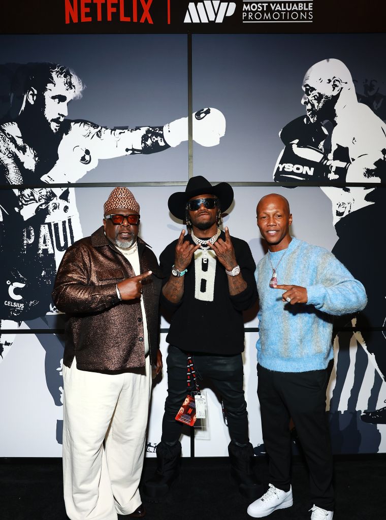 Cedric the Entertainer, Adam "Pac Man" Jones and guest