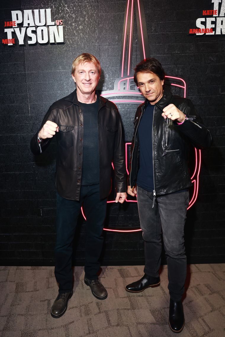 William Zabka and Ralph Macchio