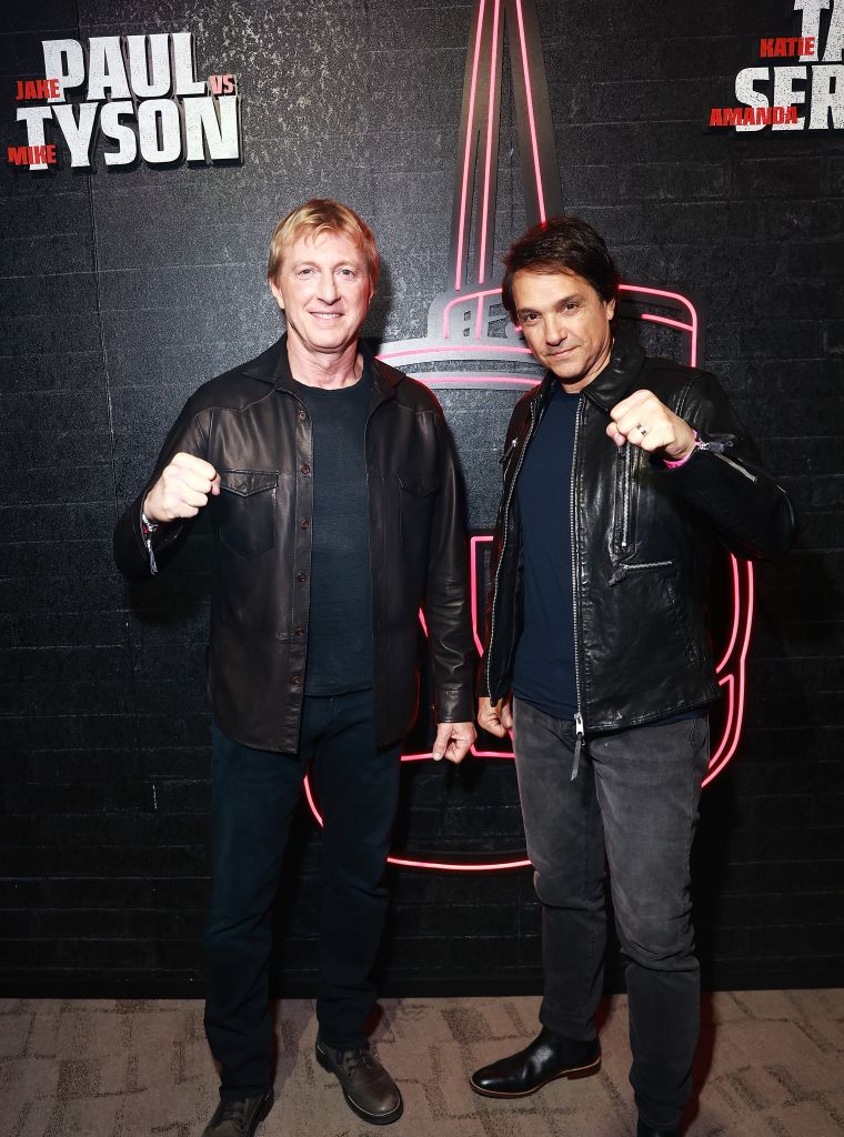 William Zabka and Ralph Macchio