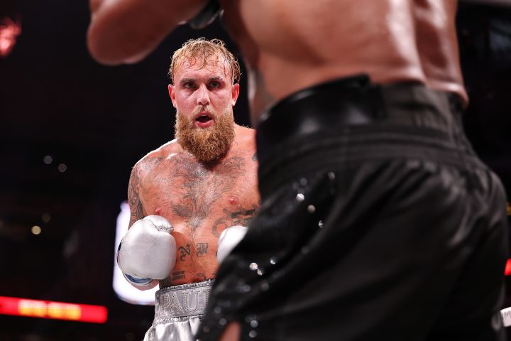 Mike Tyson and Jake Paul