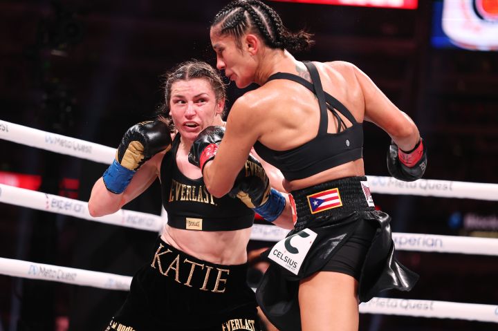 Katie Taylor and Amanda Serrano