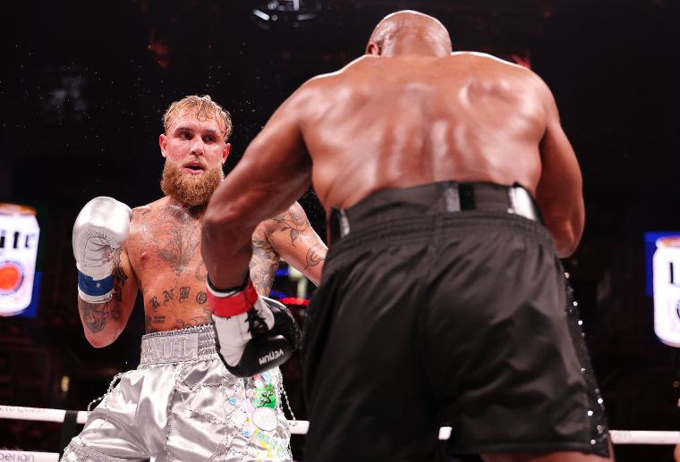 Mike Tyson and Jake Paul