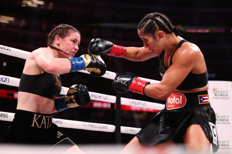 Katie Taylor and Amanda Serrano