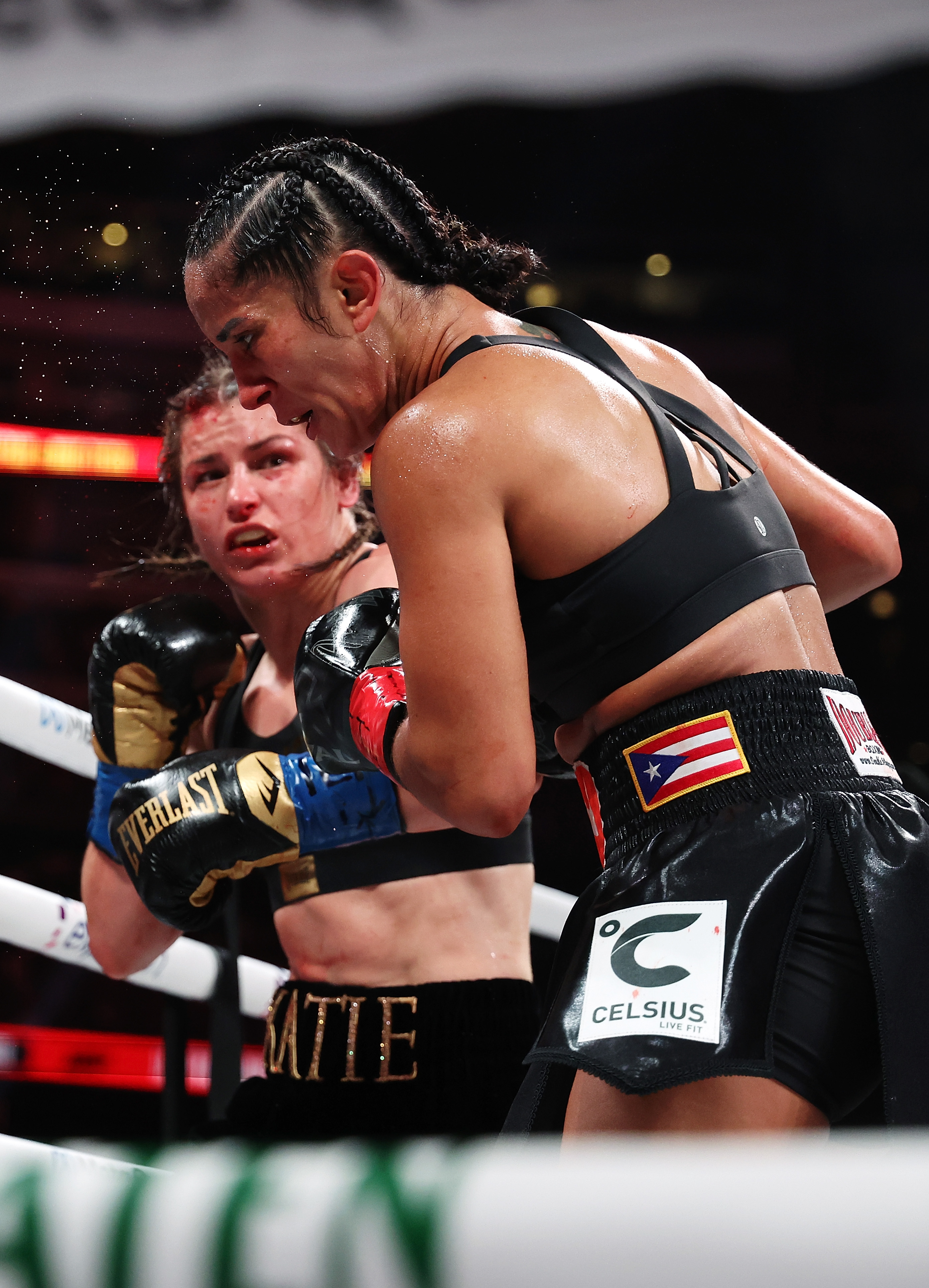 Katie Taylor and Amanda Serrano