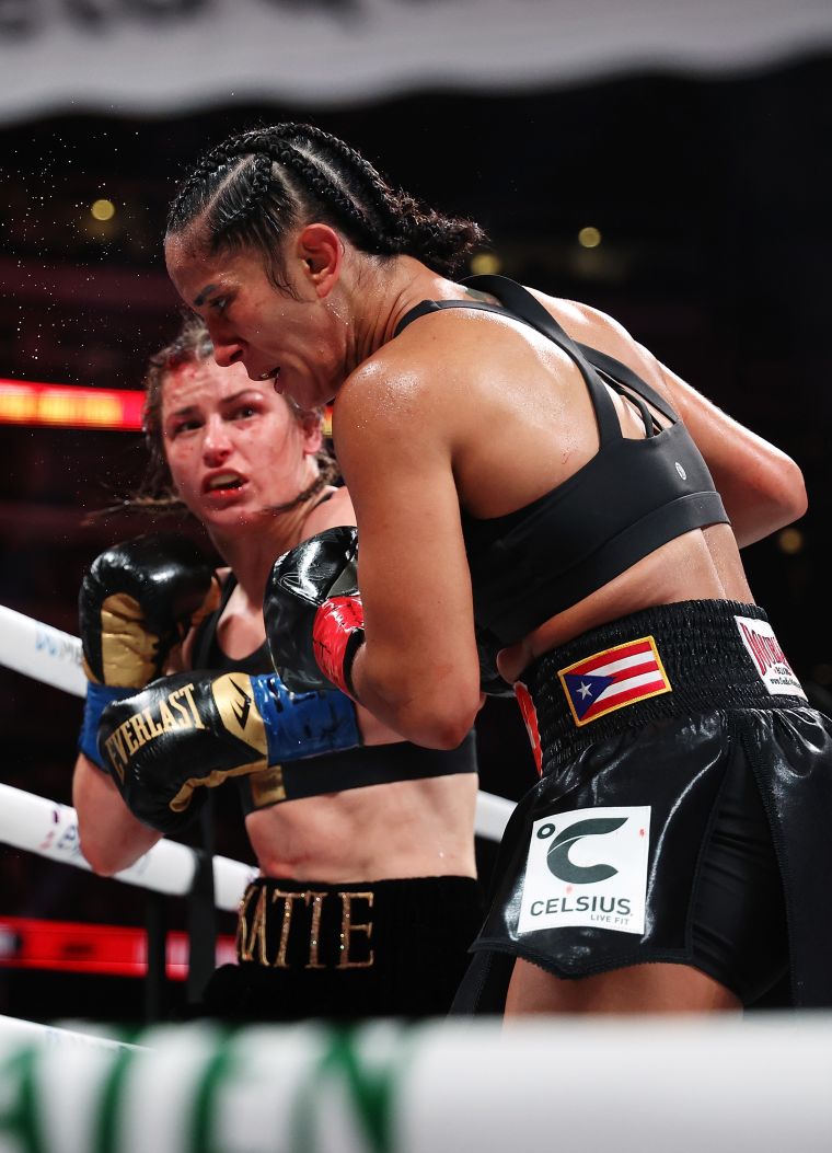 Katie Taylor and Amanda Serrano