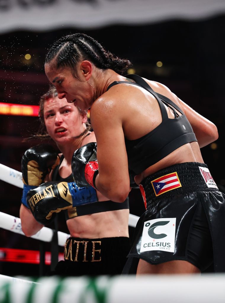 Katie Taylor and Amanda Serrano