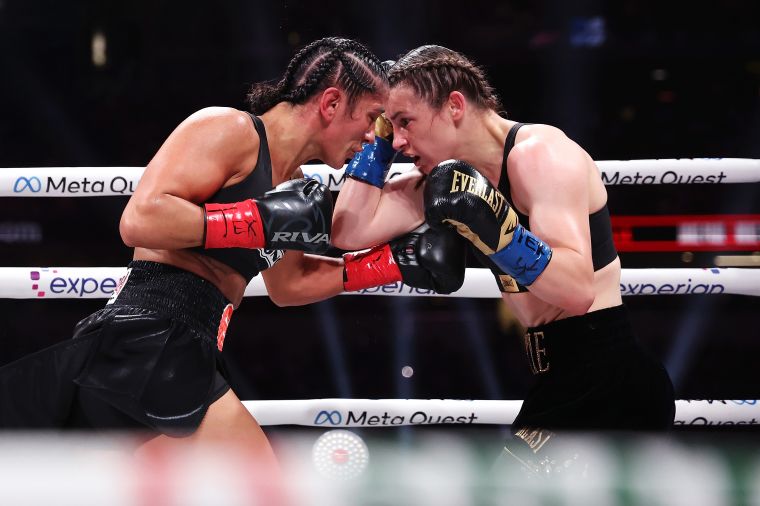 Katie Taylor and Amanda Serrano