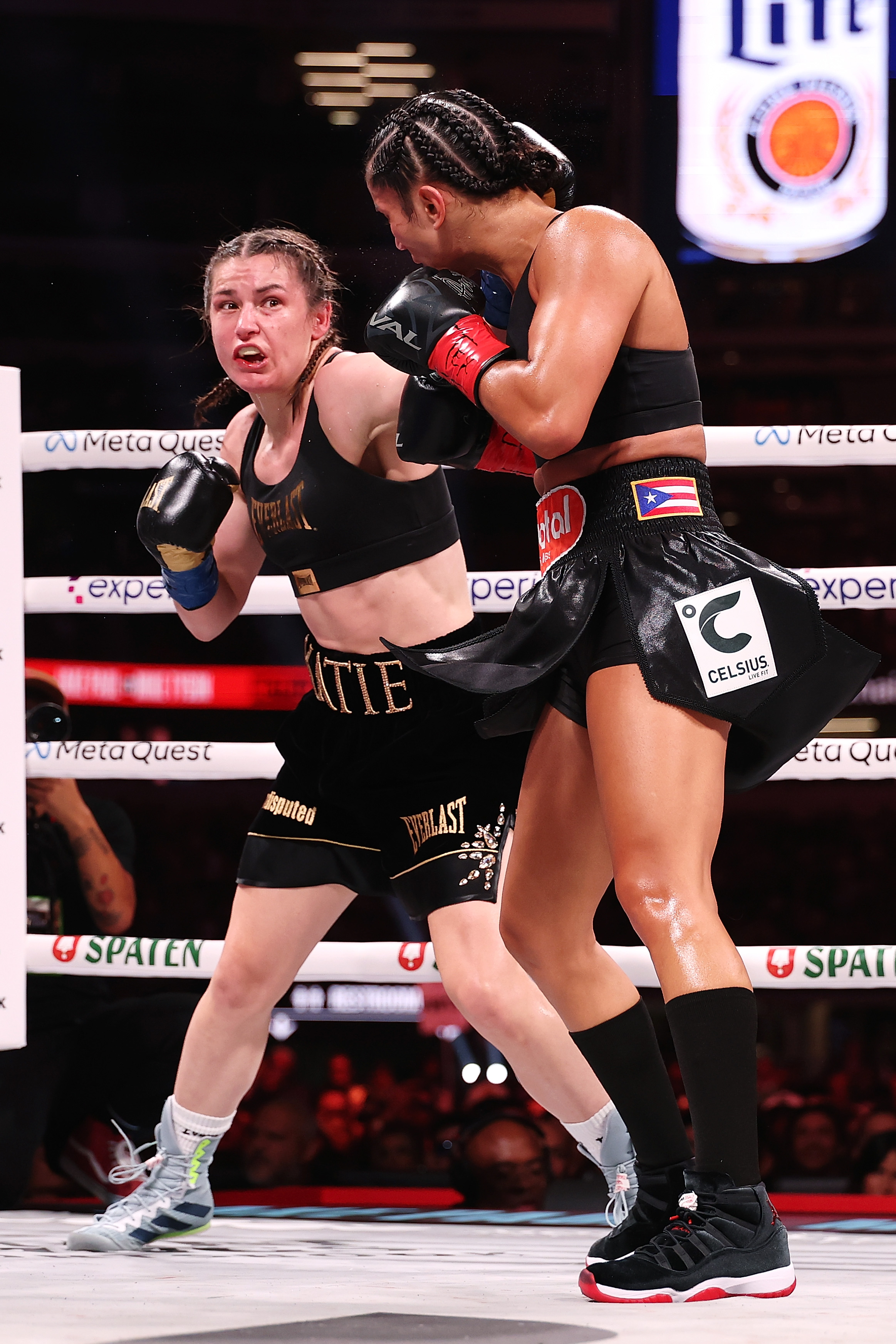 Katie Taylor and Amanda Serrano