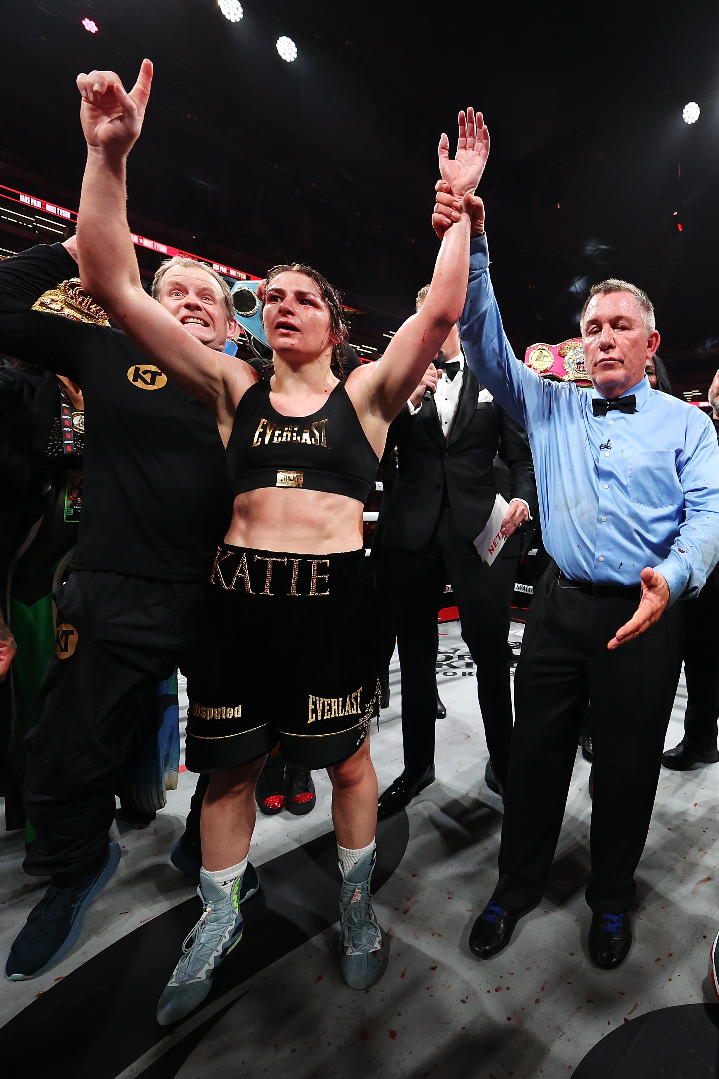 Katie Taylor and Amanda Serrano