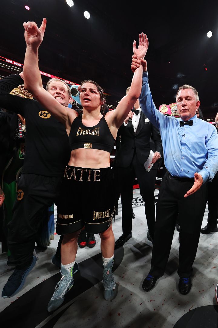 Katie Taylor and Amanda Serrano