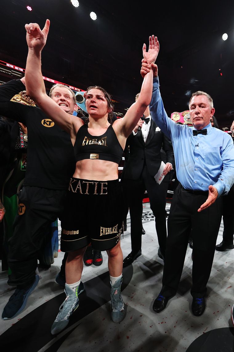 Katie Taylor and Amanda Serrano