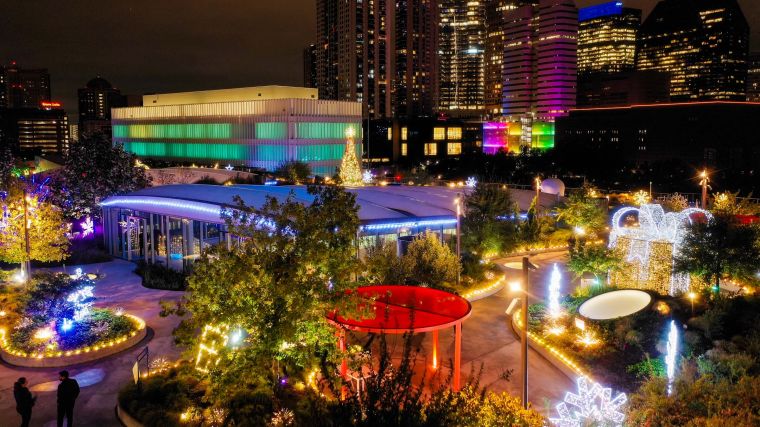 Experience the Holiday Magic with City Lights in Downtown Houston