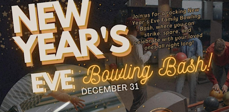 NYE Bowling Bash at Max Bowl in Humble