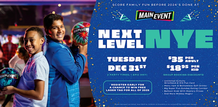 Main Event Humble: New Year's Eve Celebration