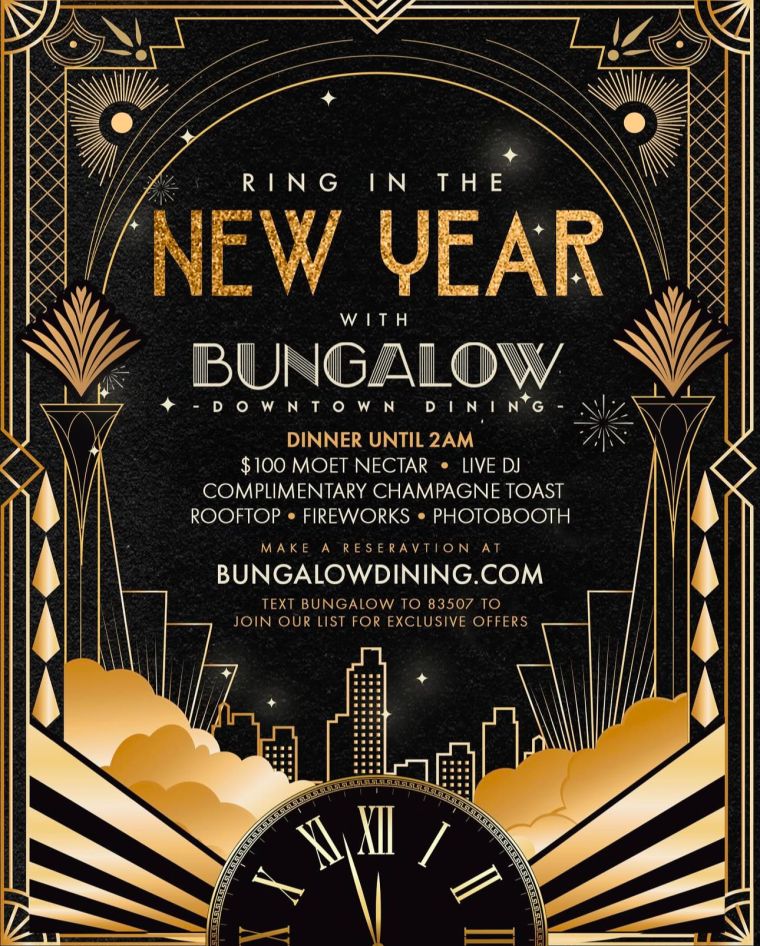 Bring in the New Year with Bungalow