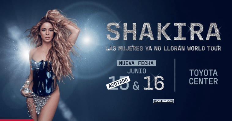 Shakira Las Mujeres Ya No Lloran World Tour