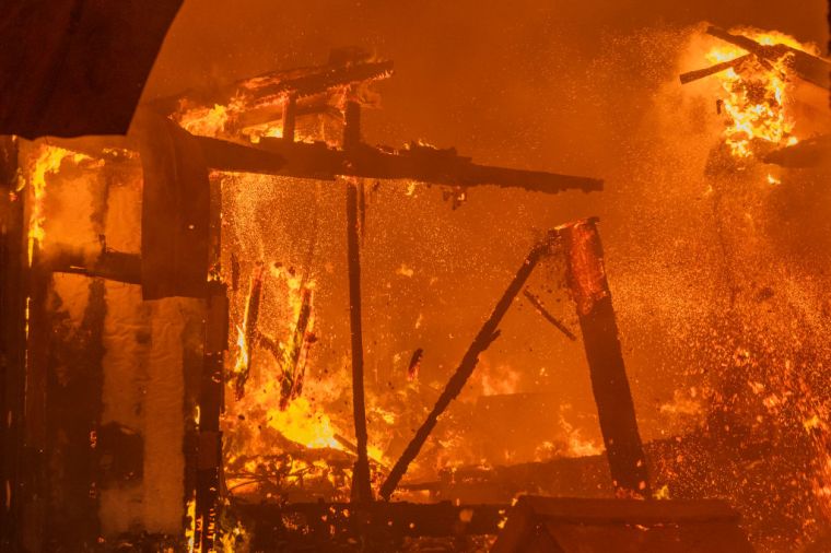 Powerful Winds Fuel Multiple Fires Across Los Angeles Area