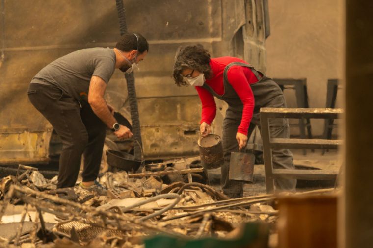 Powerful Winds Fuel Multiple Fires Across Los Angeles Area