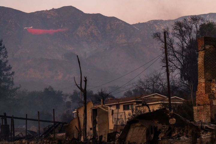 Powerful Winds Fuel Multiple Fires Across Los Angeles Area