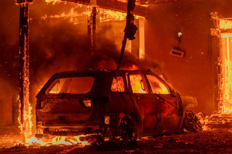 Powerful Winds Fuel Multiple Fires Across Los Angeles Area