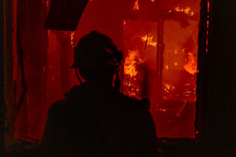 Powerful Winds Fuel Multiple Fires Across Los Angeles Area