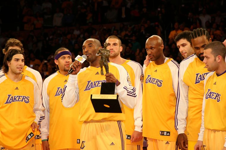 Kobe Bryant Wins MVP Award (2008)