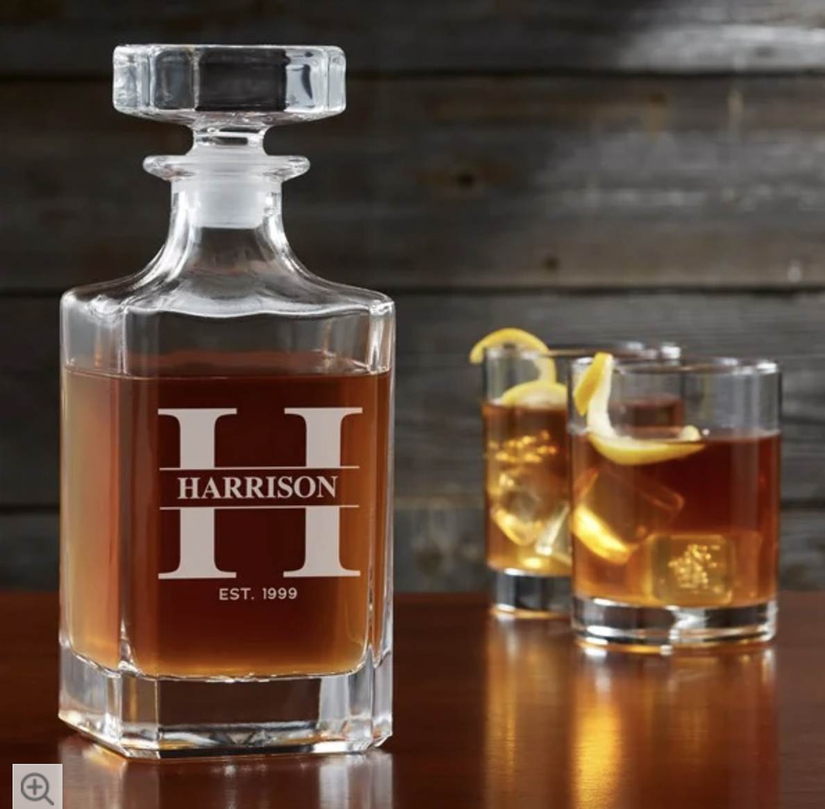 Lavish Last Name Engraved Royal Decanter