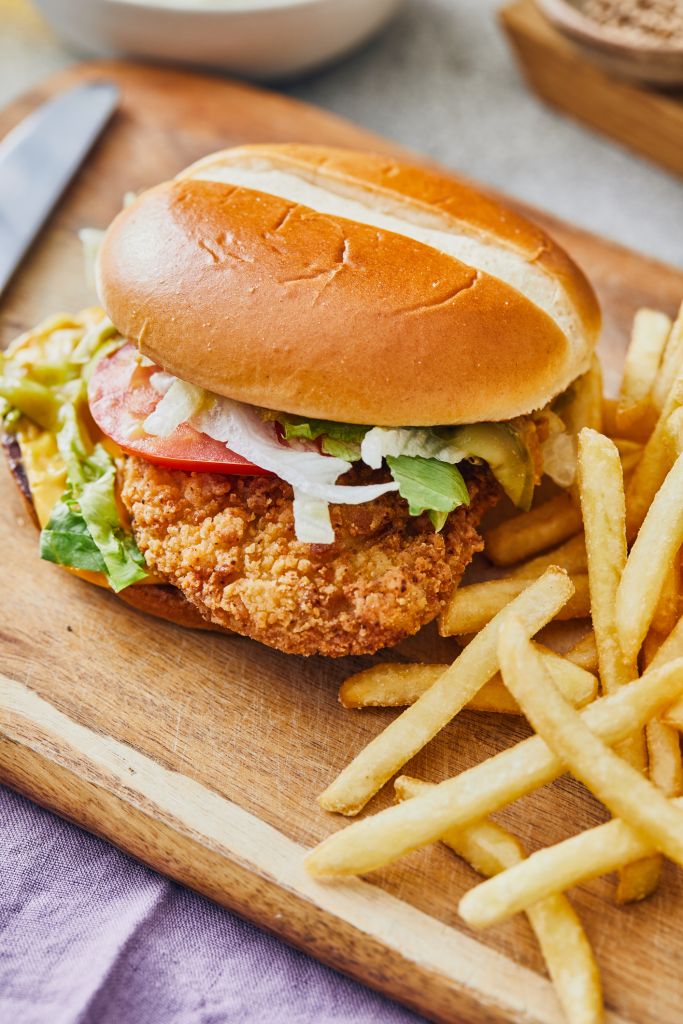 Chicken burger sandwich