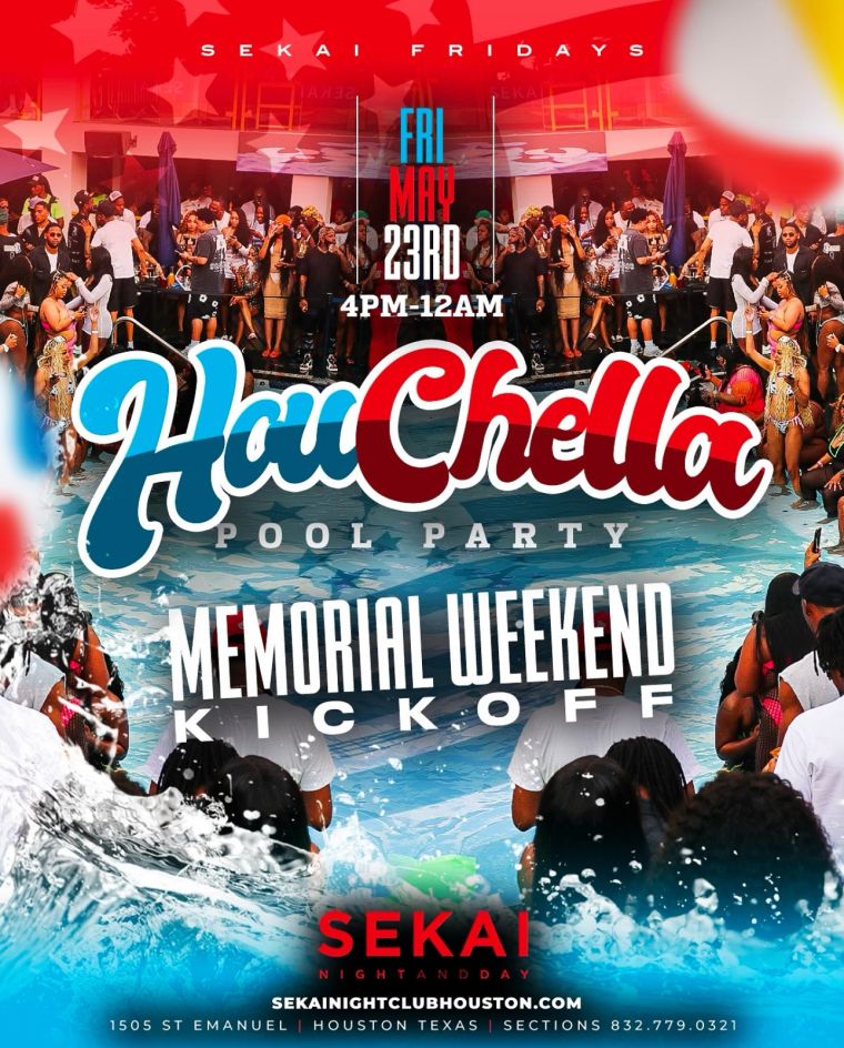 HouChella Pool Party at Sekai | May 23