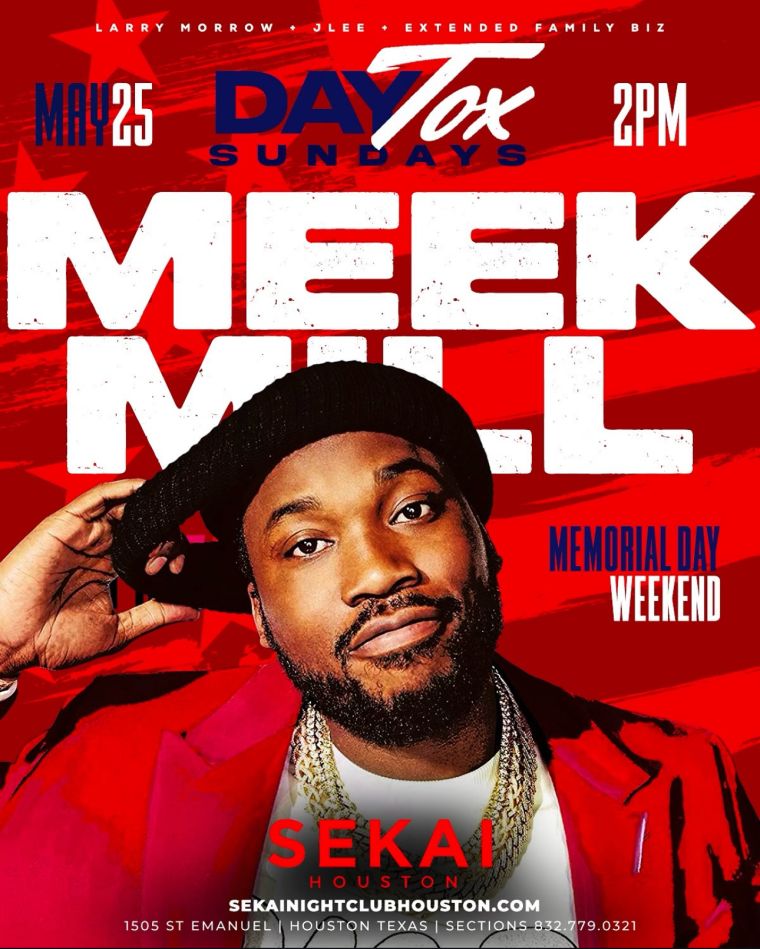 Meek Mill at Sekai | May 25