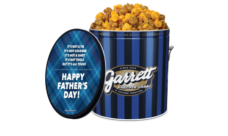 Garrett Popcorn's Father's Day Tin with Special Lid | $37.95