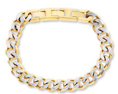 Curb Chain Bracelet Stainless Steel 10" Length | $48.74